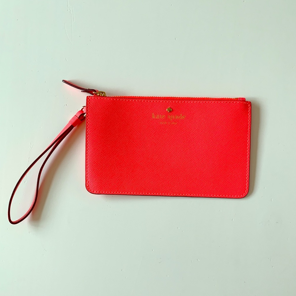 Kate Spade pink wristlet